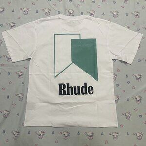 Rhude Track Logo Tee Size S